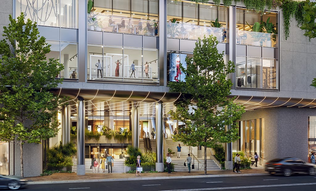 Chatswood Chase Exterior 3d Visualisation