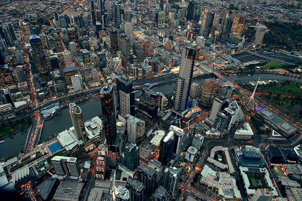 58 Southbank Boulevard - Helicopter Photograph